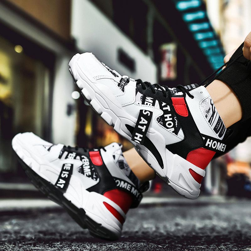 Luxury Lifestyle Way - Zapatillas de deporte gruesas para hombre