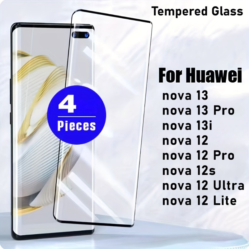 Paquete de 4 vidrio templado d - Huawei Nova 12 reseña y precio